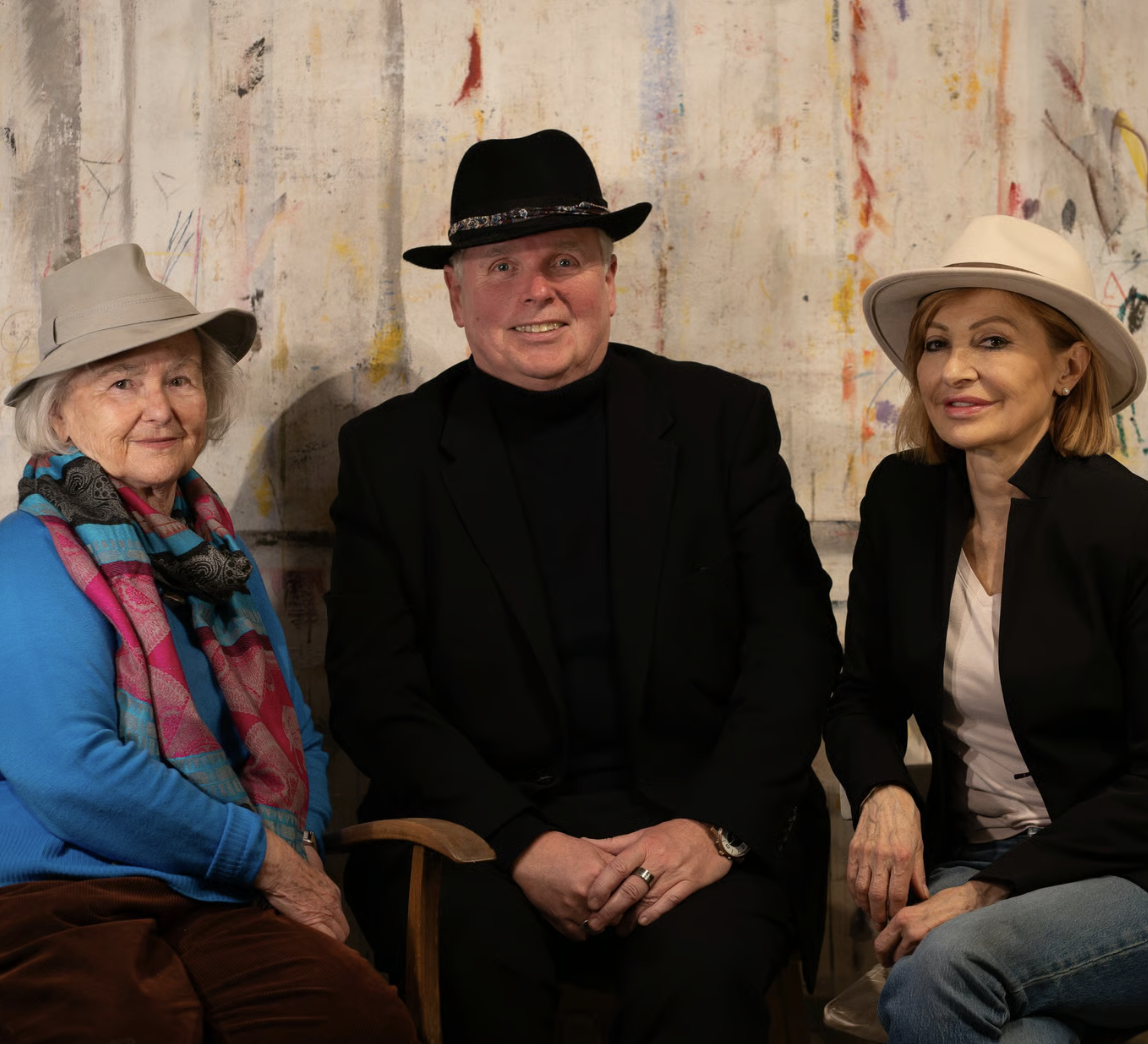 Elfriede Kirschner, Andreas M. Sames und Maja Jiranek